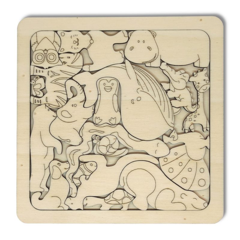 Puzzle Casse tête Les animaux